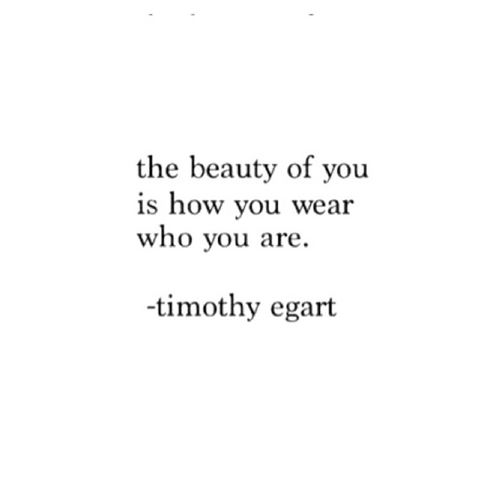 You wear it well!